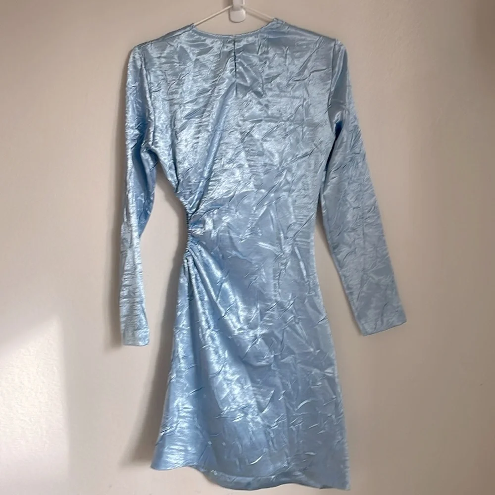 MAJE | Sheath dresses Blue Clair Dress | size 34 - Picture 6 of 11